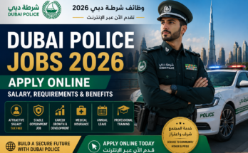 Dubai Police Jobs 2026