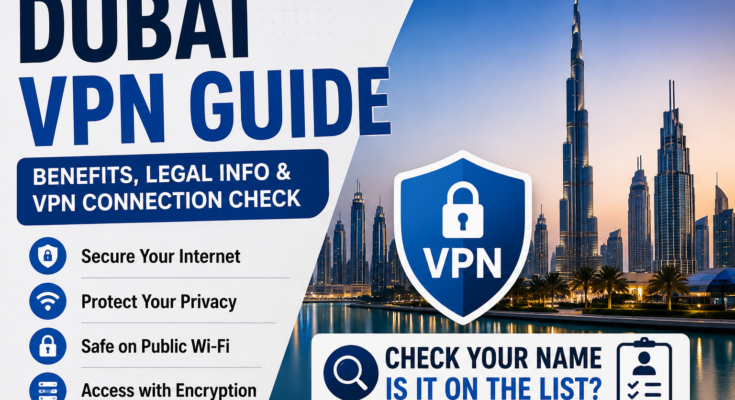 Dubai VPN Guide 2026: Is Using a VPN Legal in the UAE? Benefits, Risks & How to Check If Your VPN Is Working